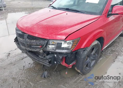 2018 Dodge Journey Crossroad из США, поврежденный, VIN 3C4PDCGGXJT378693